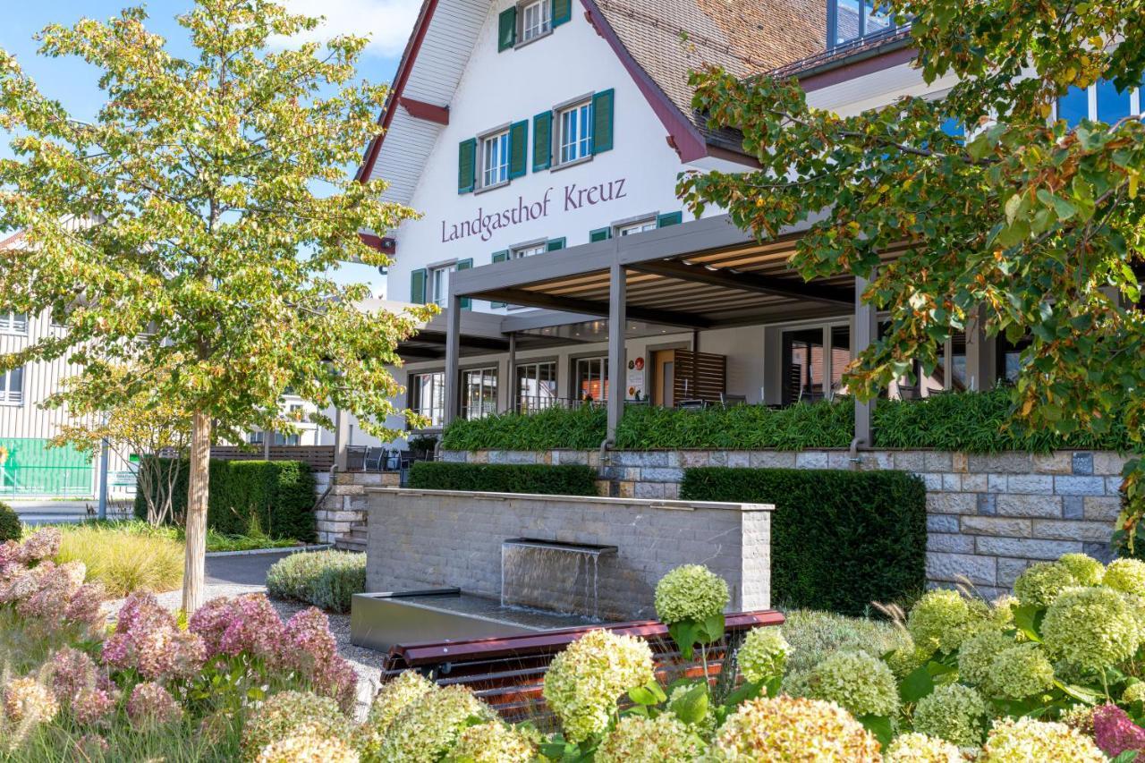 Landgasthof Kreuz - Der Zwischenstopp Mit Herz Auf Dem Weg In Den Suede Kappel bei Olten Exterior foto